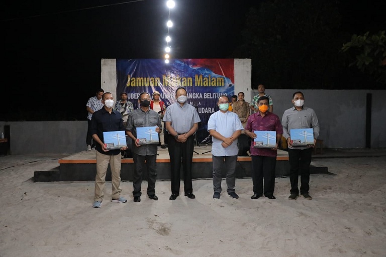 Gubernur Erzaldi Dukung Satuan TNI Angkatan Udara Berlatih Tempur Di Pulau Belitung