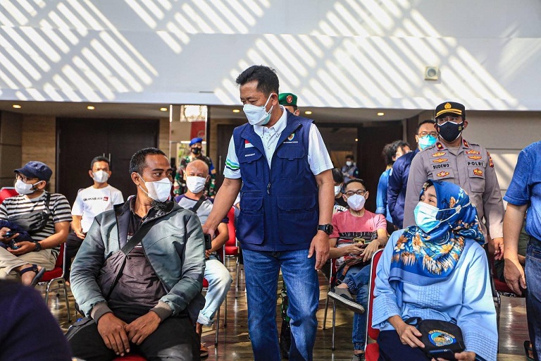 Pemkot Bandung terus Berupaya Mencapai Target 2,3 Juta Vaksinasi