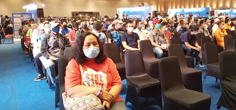 BPBD Jawa Barat bersama Pemkab Bekasi akan menggelar Sentra Vaksinasi