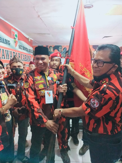 Rahman Ismail Yubuen Ketua PAC Pemuda Pancasila Terpilih Periode 2021 - 2024