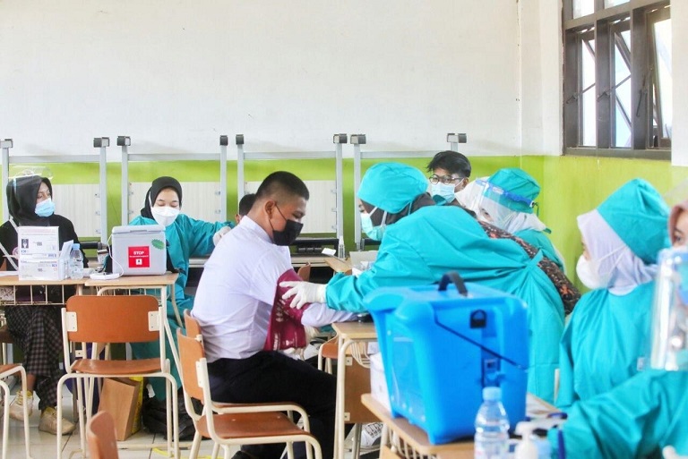 Ketersediaan Vaksinasi Kota Bandung Aman untuk Dua Pekan ke Depan