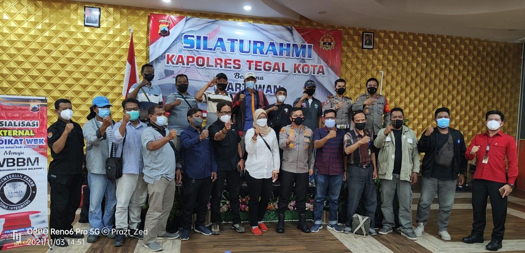 Kapolres: Giat Silaturahmi Bersama Wartawan Juga Dilakukan Di Seluruh Wilayah Di Jateng