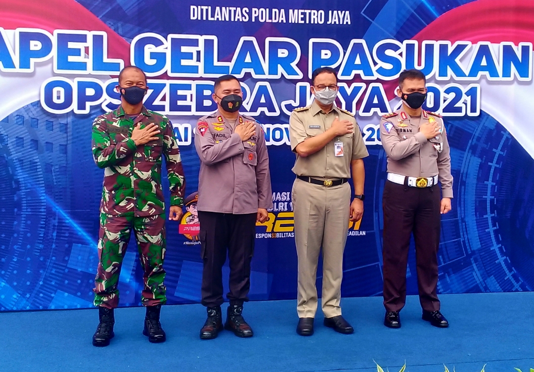 Polda Metro Jaya Gelar Operasi Zebra Jaya 2021 Hingga 5 November Mendatang