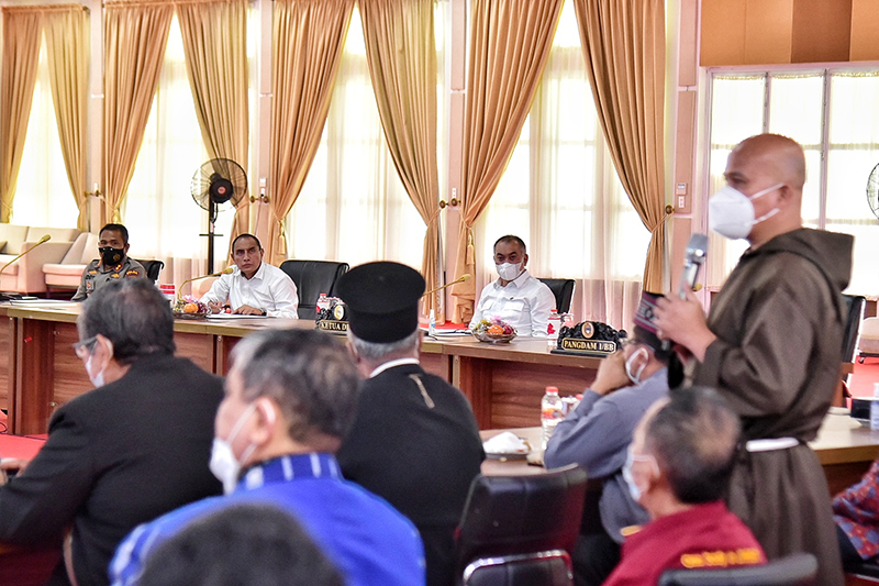 Gubernur Sumut Edy Rahmayadi, Jelang Libur Nataru ajak Warganya Patuhi Anjuran Pemerintah