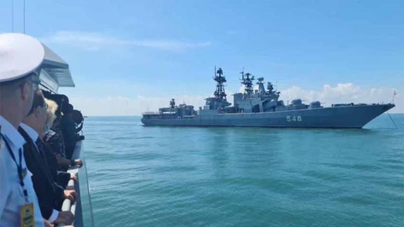 Rusia dan ASEAN Mulai Latgab Maritim di Selat Malaka