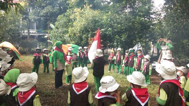 TK Al Kahfi Bandung Tanamkan Pendidikan Karakter Lewat Camping Pra Siaga