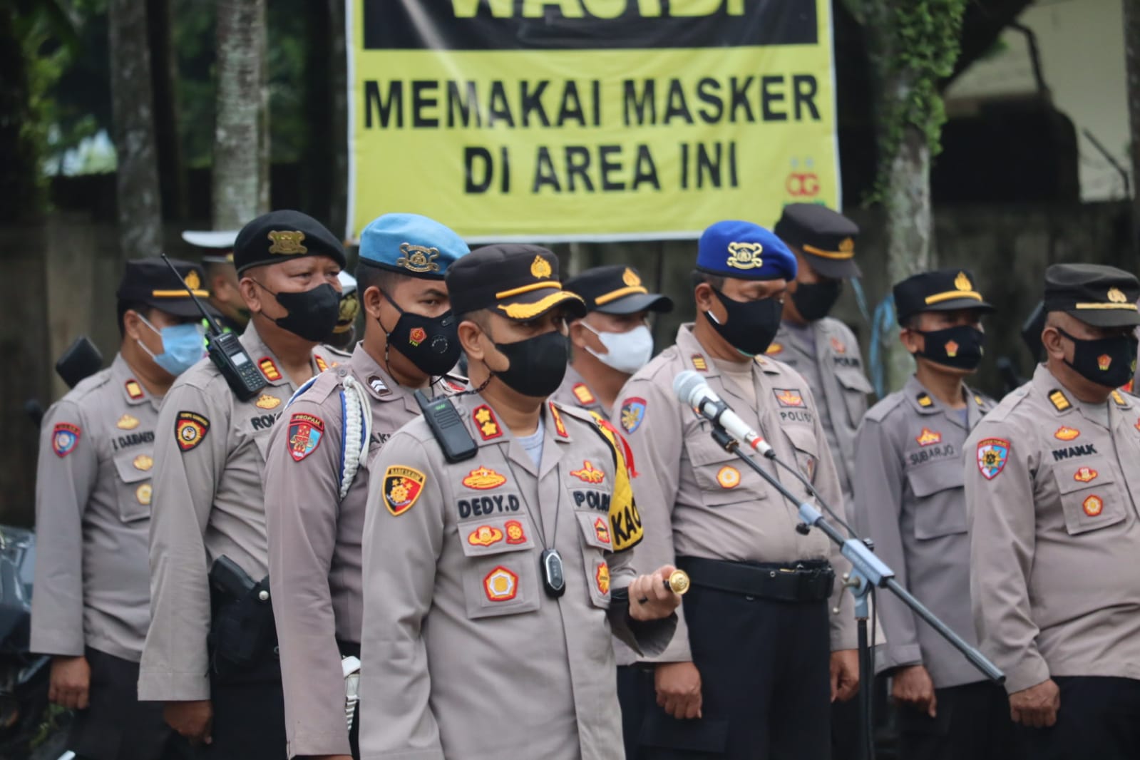 PAM Malam Tahun Baru, Polres Sukabumi Kerahkan 113 personil TIM Urai Kemacetan