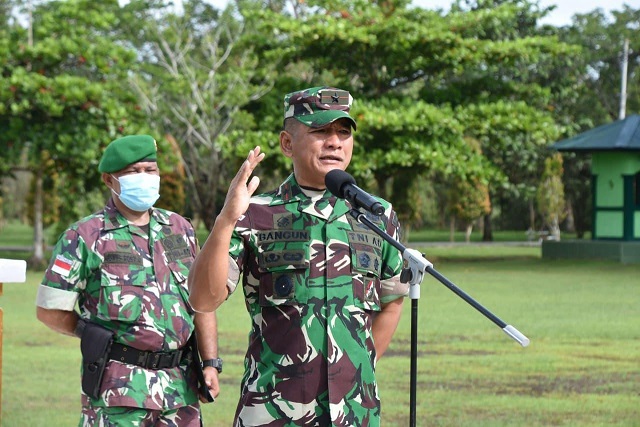 Brigjen TNI Bangun Nawoko Ucapkan Terima Kasih dan Apresiasi Kepada Prajurit Korem 174 Merauke