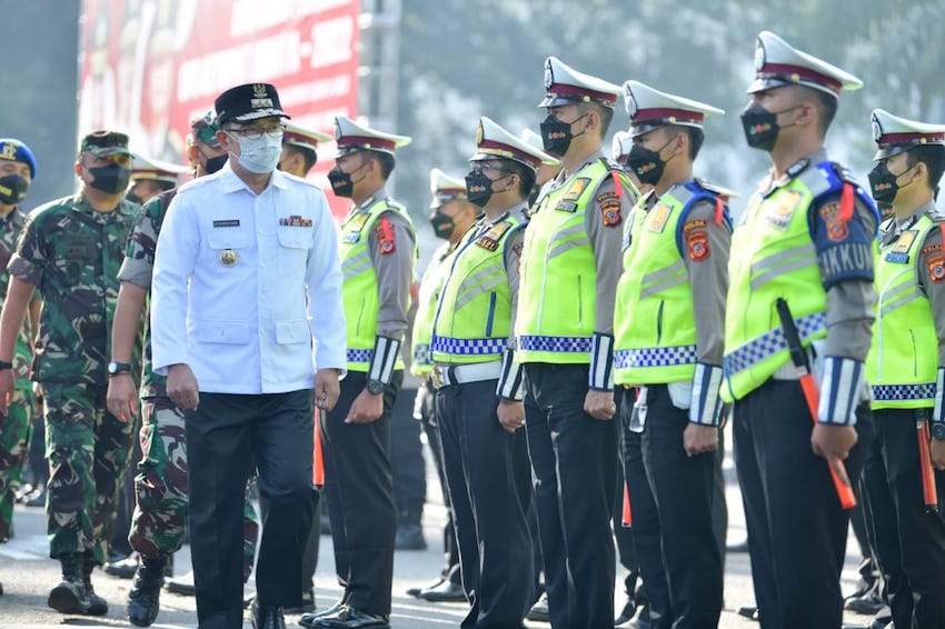 Gubernur Jabar: Dengan Sinergi TNI-POLRI Wujudkan Mudik Aman dan Sehat