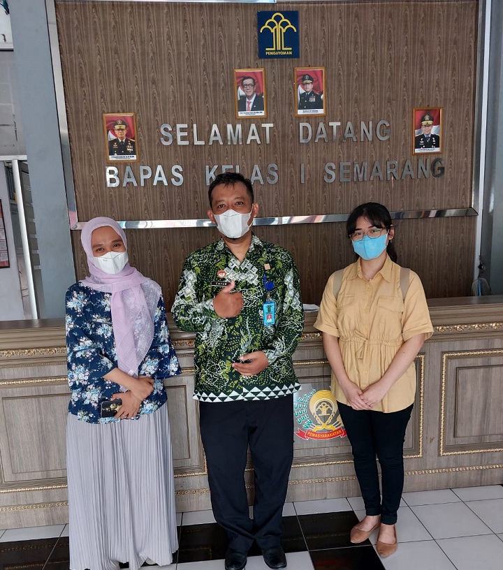 Pemberian Bimbingan Konseling Psikososial Oleh Psikolog bagi Klien Bapas Kelas I Semarang