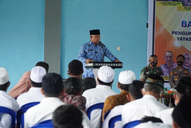 Bupati H.M. Sukiman Azmy Minta YPTKIS Menjadi Organisasi Pendamping TKI Asal Lombok Timur