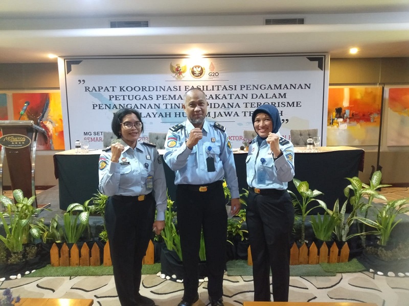 Rapat Koordinasi Fasilitasi Pengamanan Petugas Pemasyarakatan Dalam Penanganan Napiter