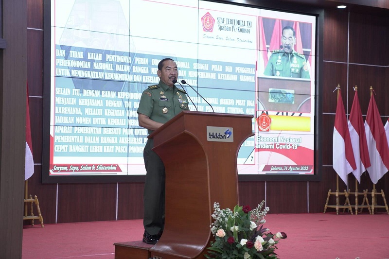 Komsos TNI Merupakan Pemikiran Solutif dan Inovatif Dalam Pemulihan Ekonomi Nasional