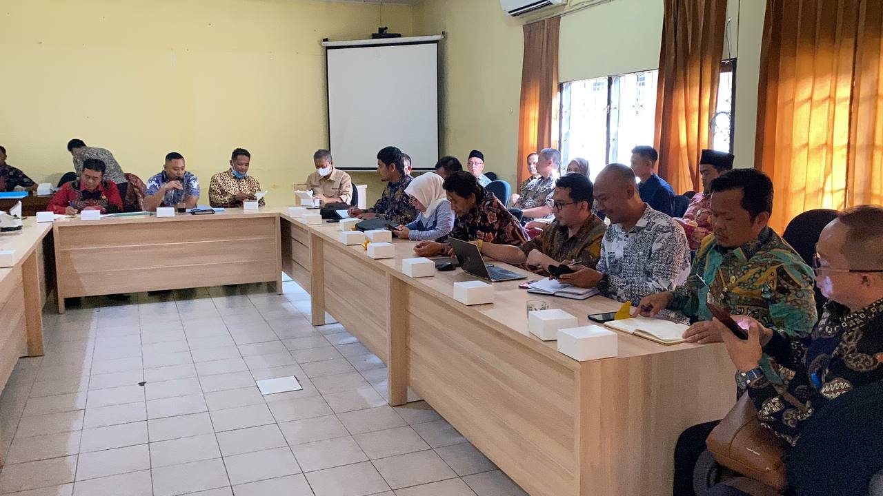 Komisi I DPRD Kabupaten Sukabumi Gelar Rapat Kerja Dengan TAPD dan Bawaslu, Bahas Dana Pilkada 2024