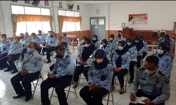 Kadivpas Ingatkan Pegawai Bapas Semarang Untuk Jaga Integritas