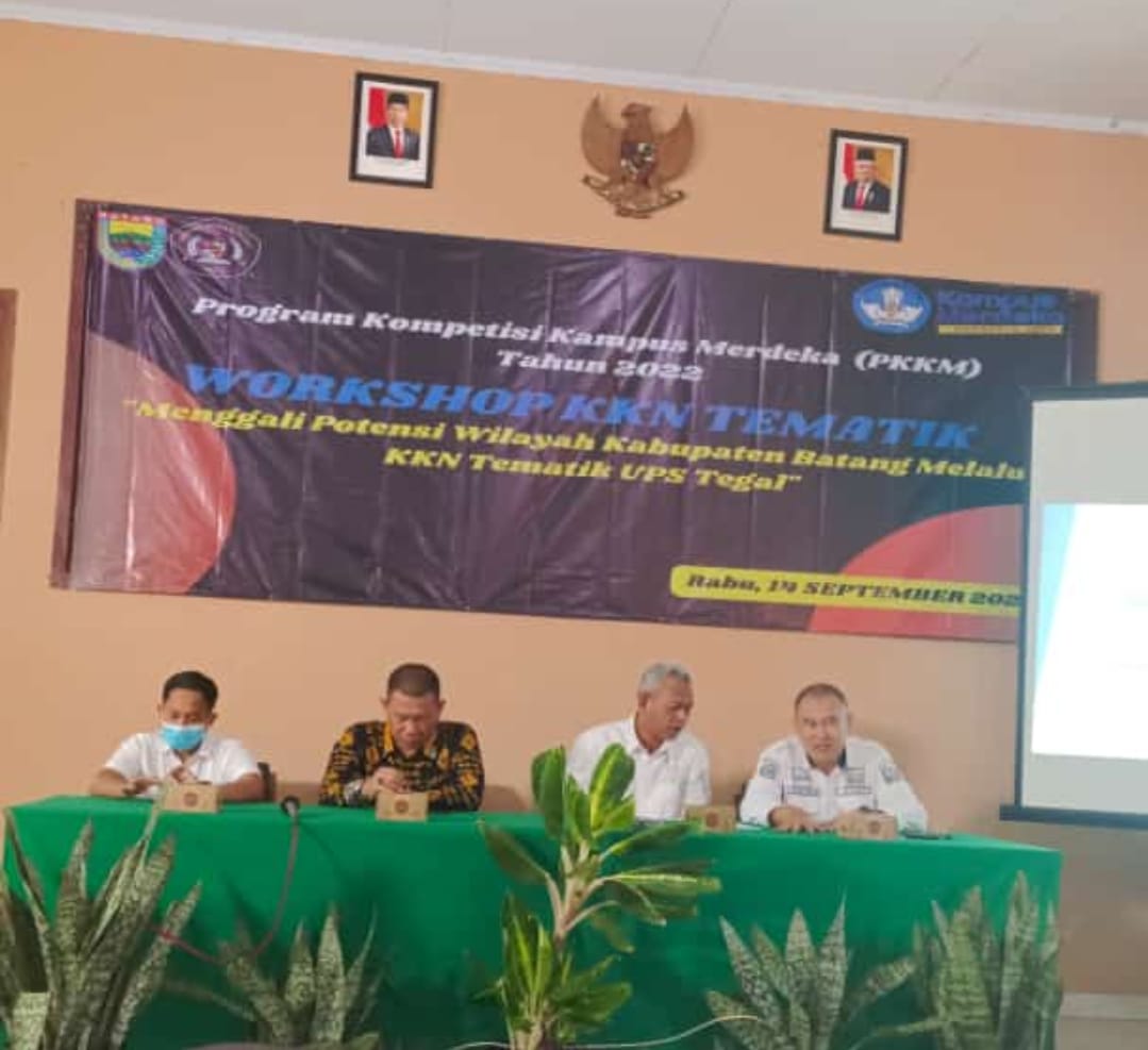 Penarikan KKN UPS Tegal Wilayah Batang Melalui Workshop Tematik PPKM 2022