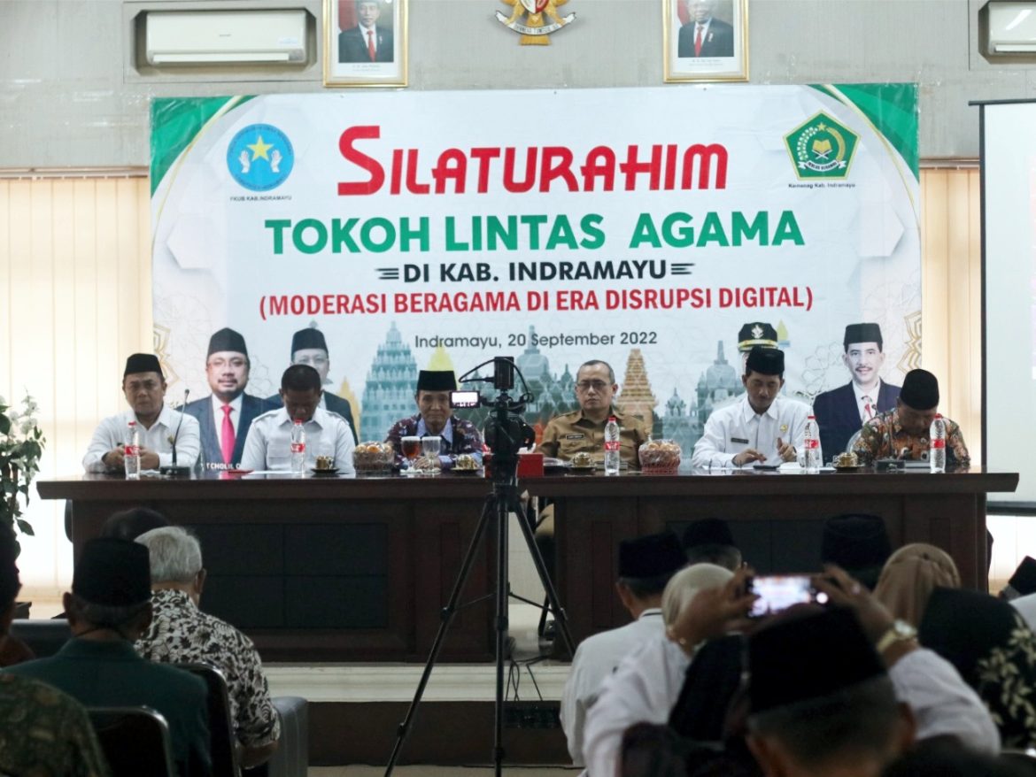 Kemenag dan FKUB Kabupaten Indramayu Gelar Silaturahmi Tokoh Lintas Agama