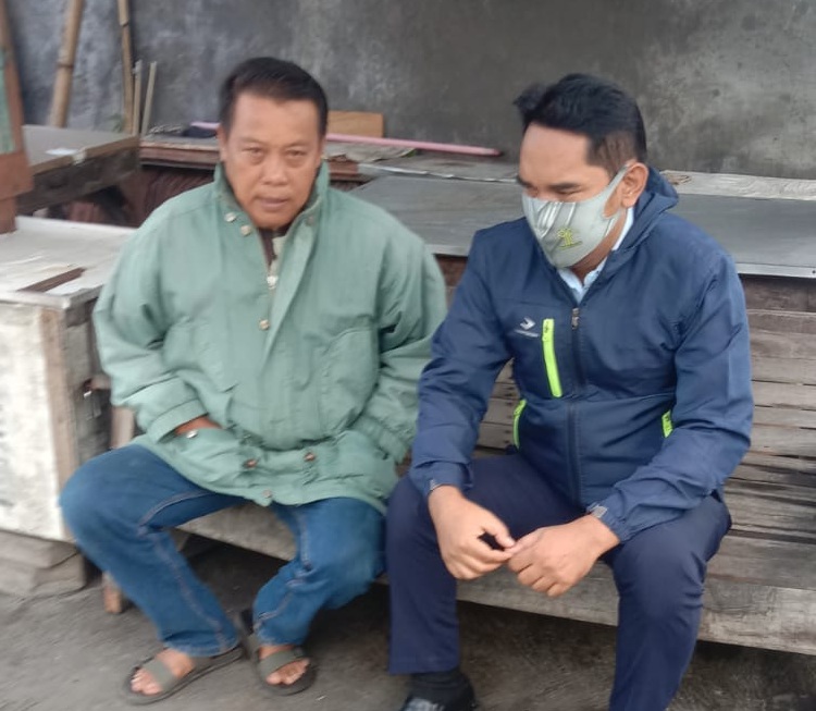 Asisten Pembimbing Kemasyarakatan Bapas Semarang Kunjungi Rumah Penjamin Klien