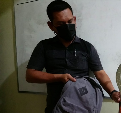 Polsek Depok Polresta Cirebon Amankan Pelajar SMK Bawa Celurit Saat Sekolah