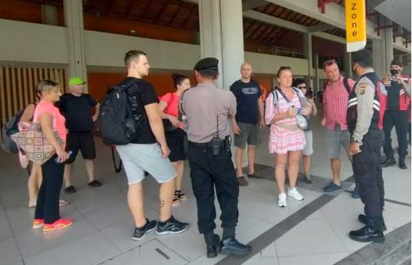 Polres Bandara Polda Bali Antisifasi Keamanan dan Kenyamanan Kawasan Bandara