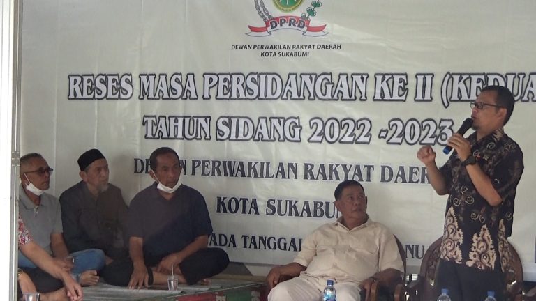 Tokmas, Pemuda dan Masyarakat Antusias Sampaikan Aspirasi Kepada Ketua DPRD Kota Sukabumi