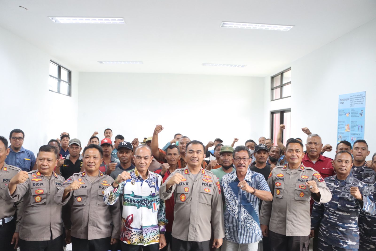 Kapolres Tegal Kota Gelar Silaturahmi Bersama Para Nelayan