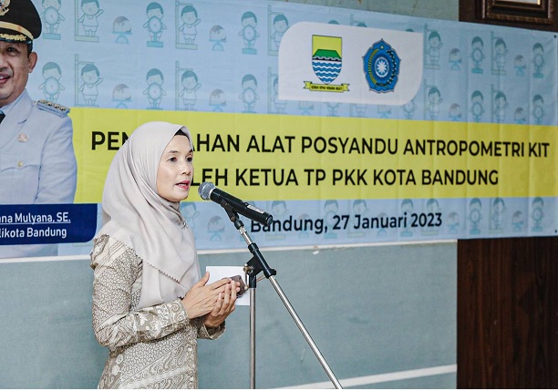 Dewi Kania Sari: Angka prevalensi stunting di Kota Bandung semakin turun tiap tahunnya