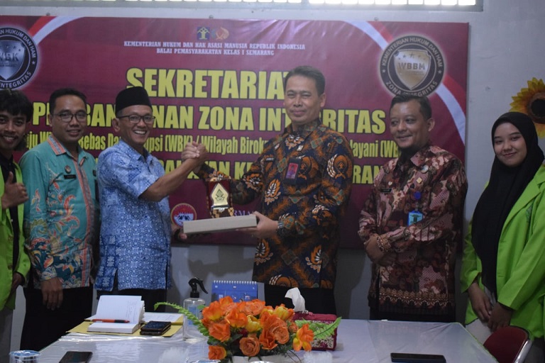 Mahasiswa UIN Walisongo Berikan Kesan Positif Saat PPL di Bapas Semarang