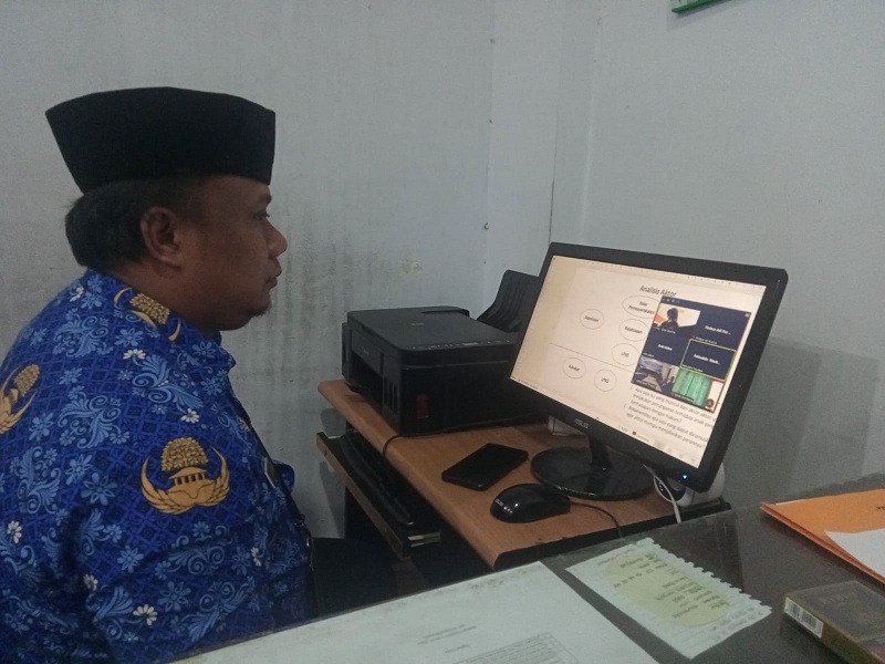 Seluruh Pegawai Balai Pemasyarakatan Kelas I Semarang ikuti kegiatan "Bincang Hak Anak" dari KPAI