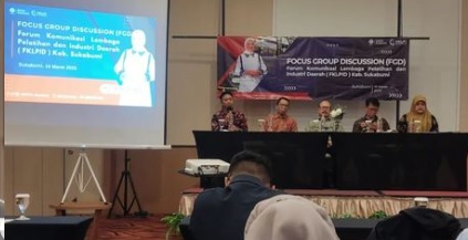 BLK Kabupaten Sukabumi Adakah Kegiatan FGD Forum Komunikasi Lembaga Pelatihan dan Industri
