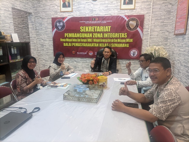 Bapas Semarang Monev Realisasi Anggaran