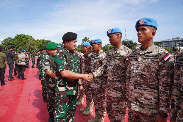 Panglima TNI: Junjung Tinggi Kehormatan Dan Kepercayaan Dunia Internasional