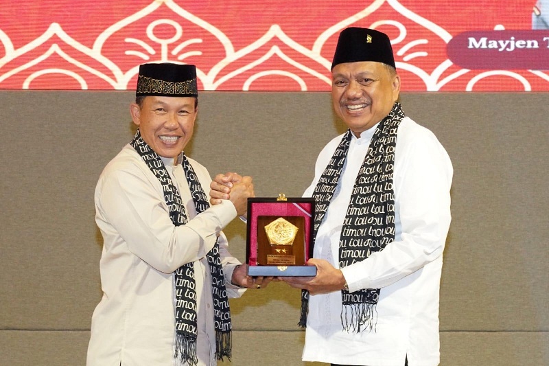 Aster Panglima TNI Gelar Komsos KBT 2023 Dari Sulawesi Utara