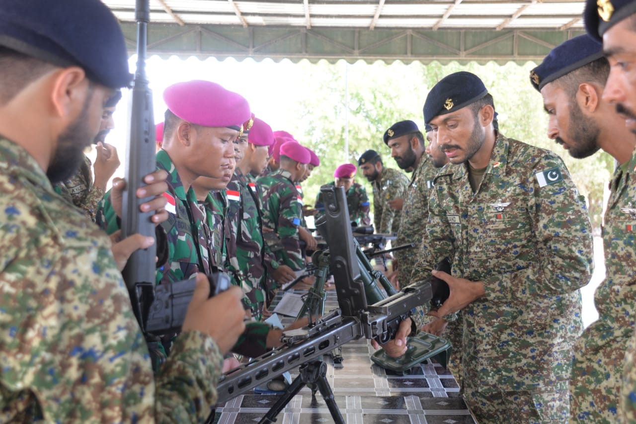 Korps Marinir TNI AL dan PAK Navy Gelar Latihan Bersama di Pakistan