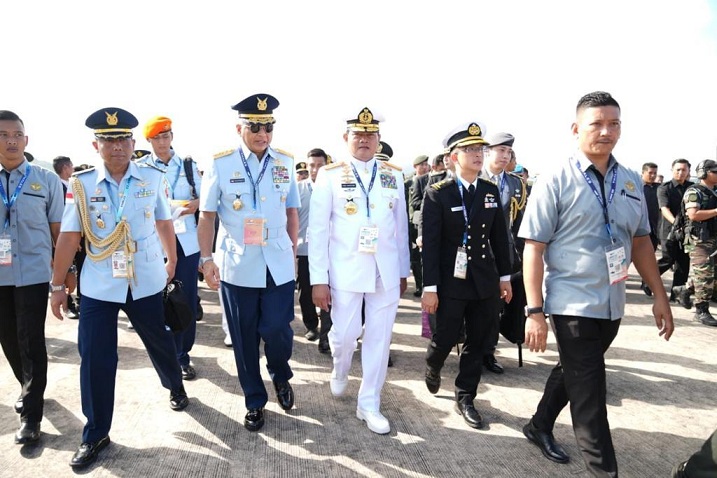 Panglima TNI Hadiri Upacara Pembukaan Langkawi International Maritim And Aerospace 2023 di Malaysia