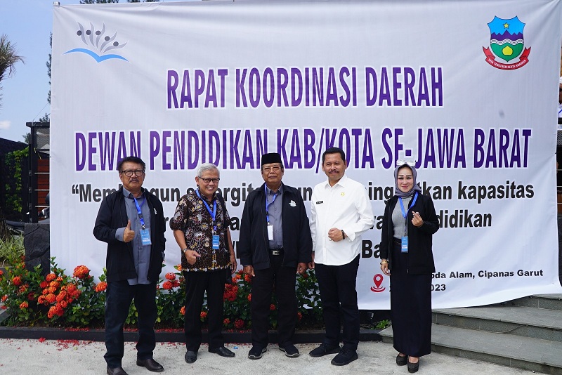 Kabupaten Garut Menjadi Tempat Rakor Dewan Pendidikan Yang Di Ikuti 17 Kabupaten/Kota se-Jawa Barat