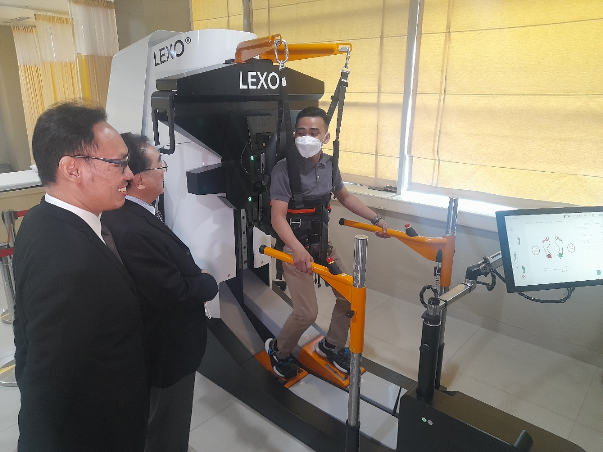 RS Grha Kedoya Resmi Perkenalkan Dua Alat Robotic Rehabilitasi Medik 'LEXO dan DIEGO'