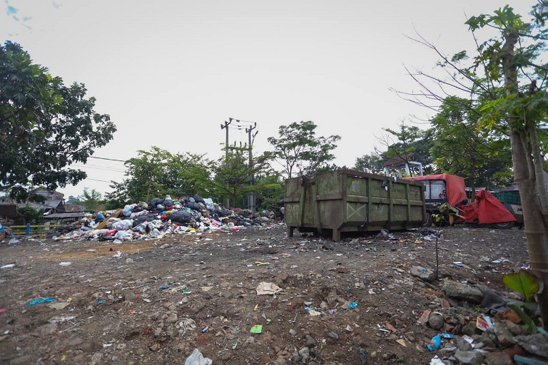 Brekrat Kerja Keras Plh Ema Sumarna, Akhirnya Sirkulasi Sampah di TPS Kembali Normal