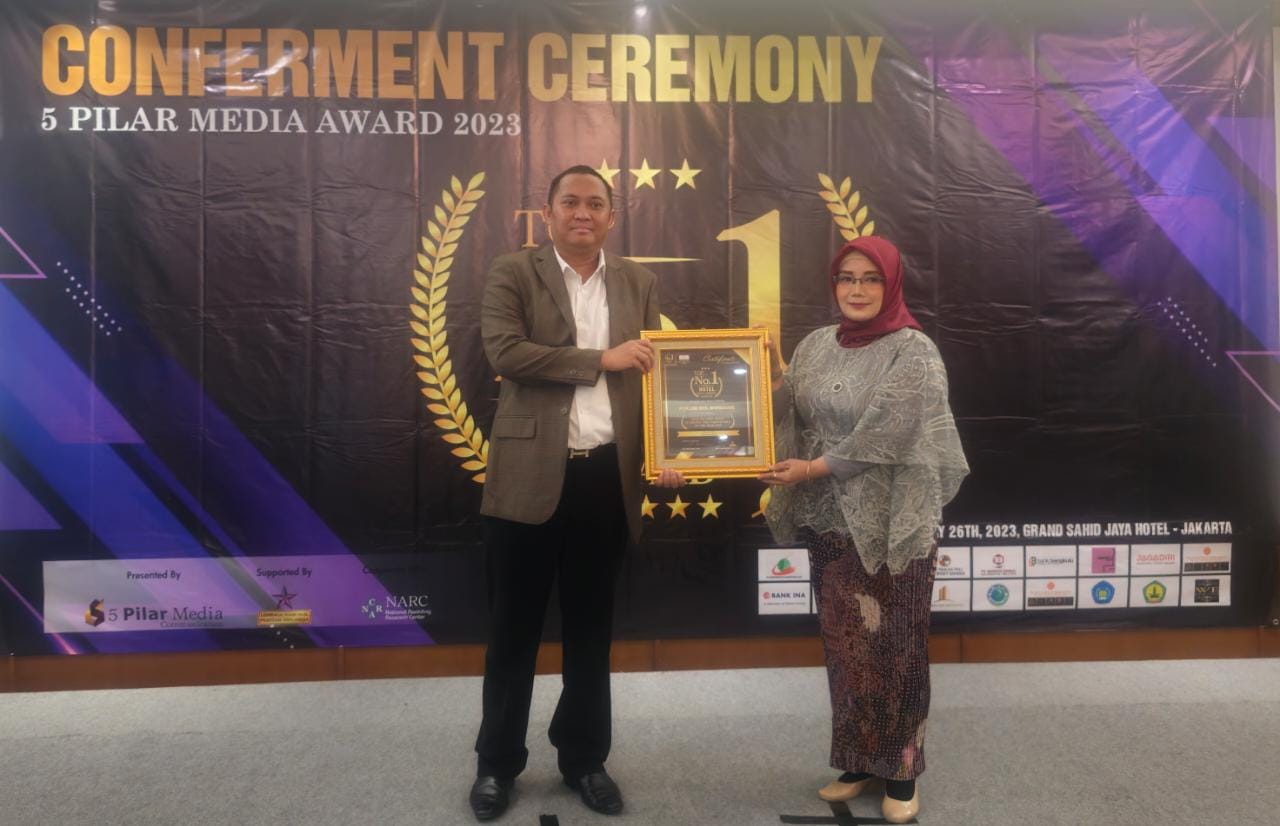 Pelangi Hotel Internasional terima 2  penghargaan sekaligus diajang bergengsi Indonesia Top Of Award 2023