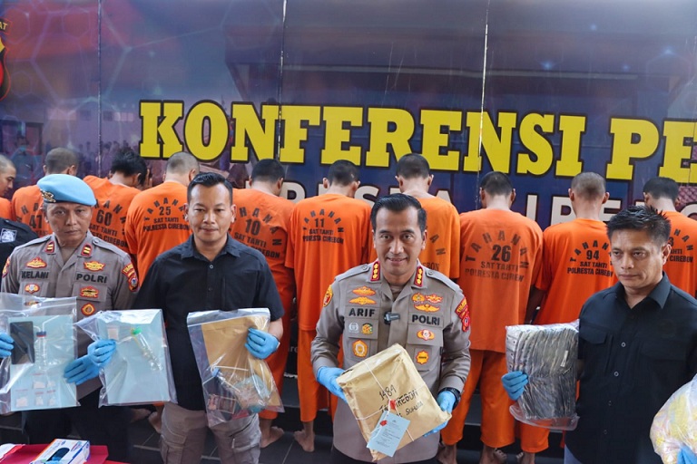 Selama Maret - Mei 2023, Satresnarkoba Polresta Cirebon Ungkap 29 Kasus dan Amankan 33 Tersangka