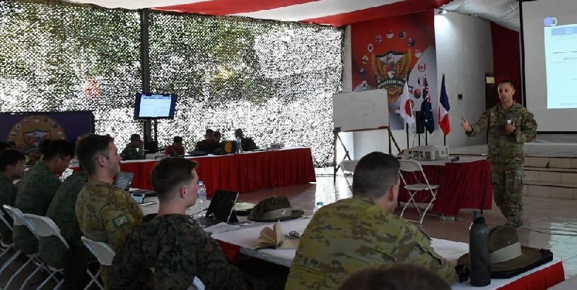 Asah Kemampuan, TNI dan Militer Mancanegara Berlatih Perencanaan Operasi Tempur