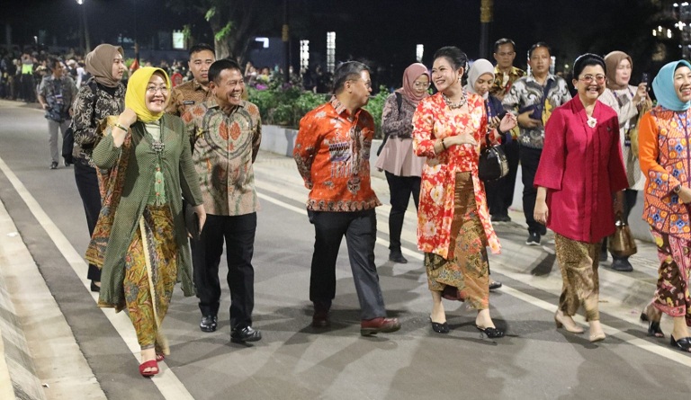 Wakil Menteri Pertahanan M.Herindra Hadiri Peresmian Wajah Baru Taman Mini Indonesia Indah