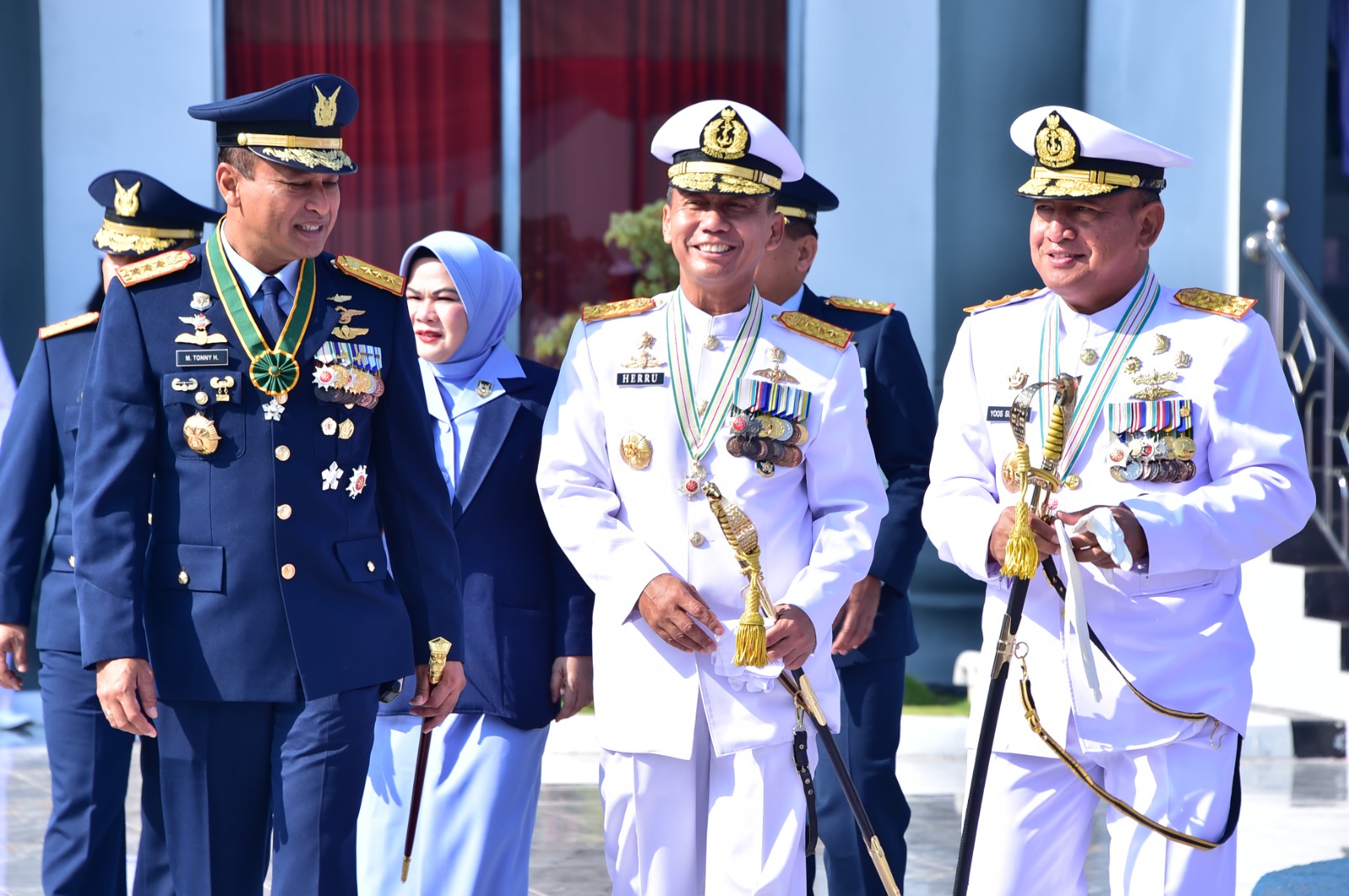 Koarmada RI Laksanakan Upacara Peringatan HUT TNI AL Ke-78