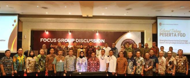 Kemhan Gelar Focus Group Discussion (FGD) Sinergitas K/L Hadapi Ancaman Non-militer
