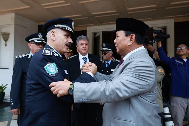 Menhan Prabowo Terima Kunjungan Kepala Kepolisian Palestina, Beri Beasiswa Kedokteran hingga Teknik
