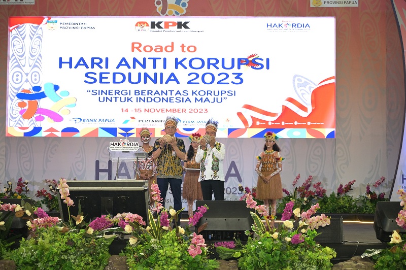KPK Gelar kegiatan Road to Hakordia 2023 di Papua