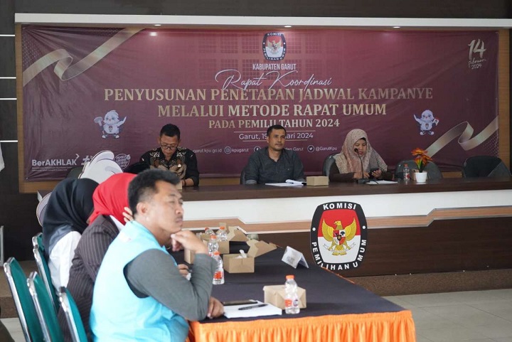 KPU Kabupaten Garut Menetapkan Tiga Zona untuk Pelaksanaan Kampanye Rapat Umum