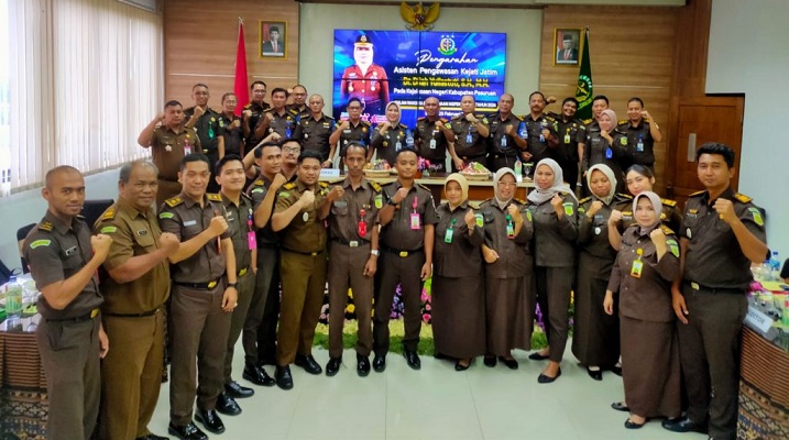 Kejaksaan Tinggi Jawa Timur Terakhir Melaksanakan Inspeksi Umum di Tiga Kejaksaan Negeri