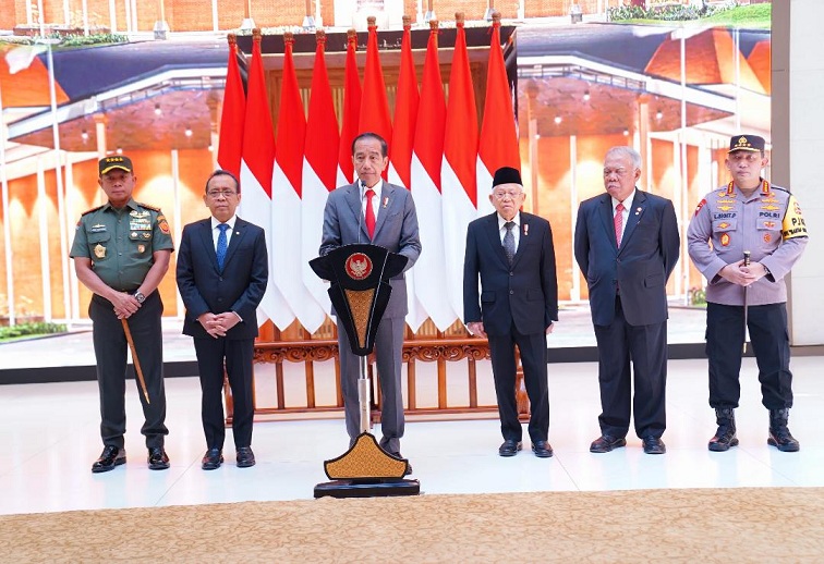 Panglima TNI Lepas Keberangkatan Presiden RI  ke Australia Dalam Rangka KTT Asean- Australia