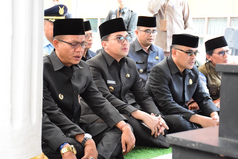 Forkopimda Kabupaten Bandung Ziarah ke Makam Mantan Bupati Bandung